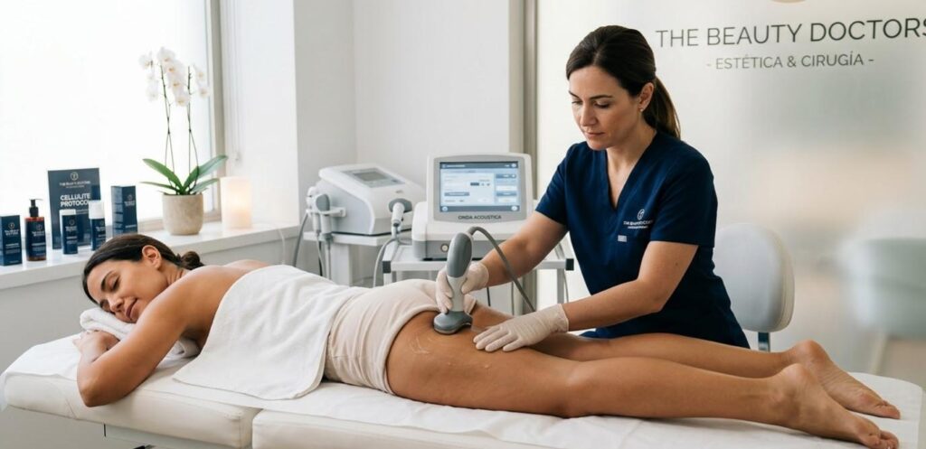 Descubre cómo actúan las Ondas de choque para celulitis